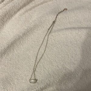 Gold white Kendra Scott necklace